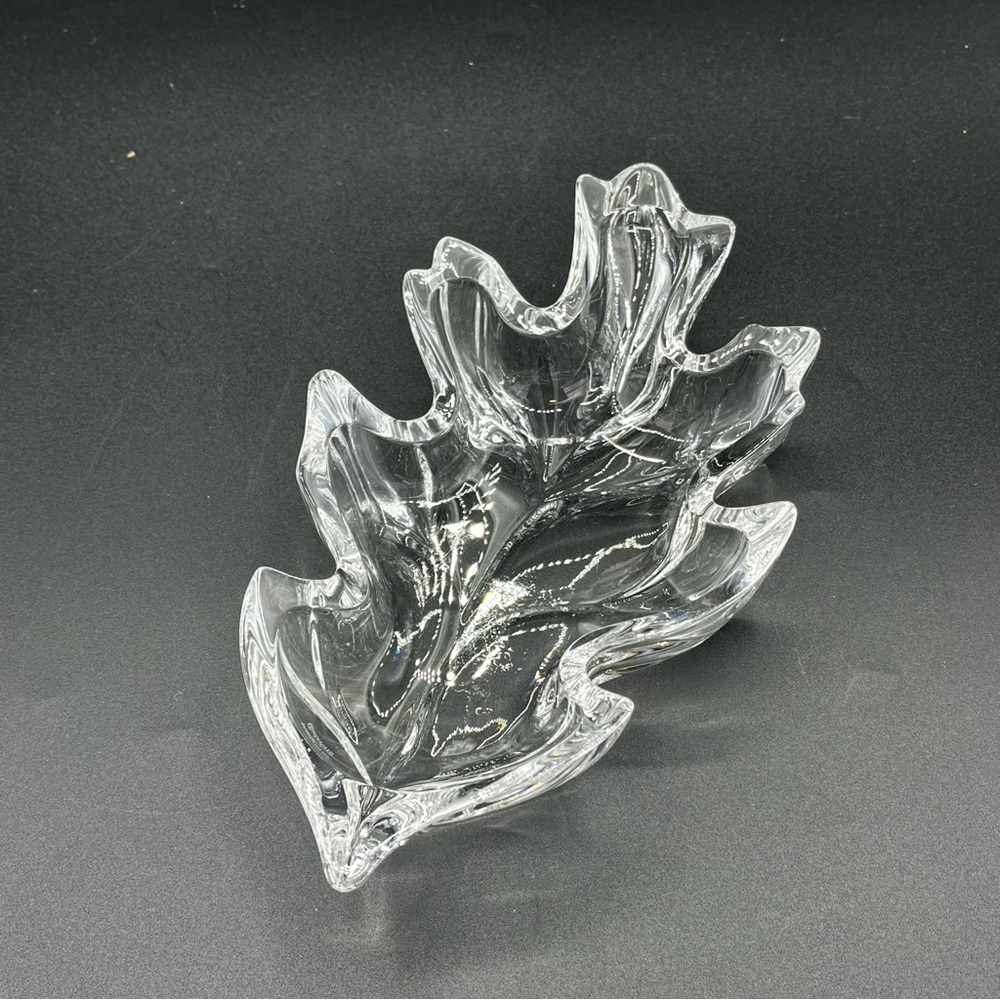 Marquis Waterford Crystal Oak Leaf Dish - Picture 2 of 15